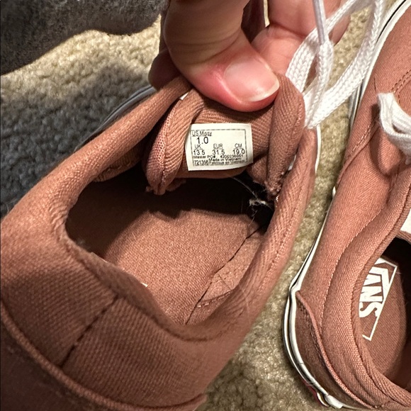 VANS Big Kids' DOHENY SKATE SHOES Night Rose Sneakers - size 1, 2, and 6 avail - Picture 9 of 10